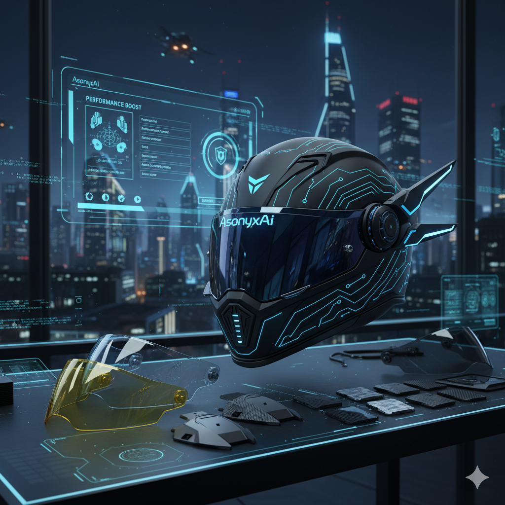 Asonyx Helmet Customization